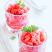 granité fraise レシピいちご