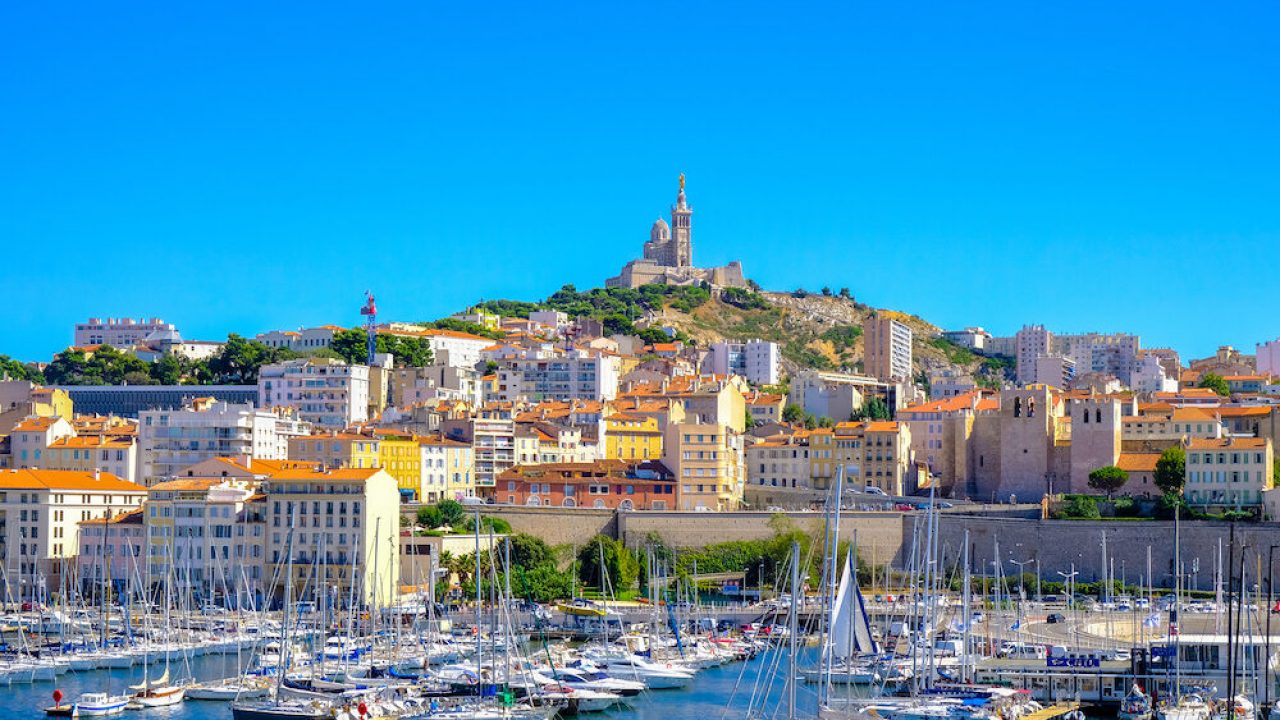 マルセイユ 2つの岸壁と2つの丘 Marseille Deux Rives Deux Collines Jardin Francais